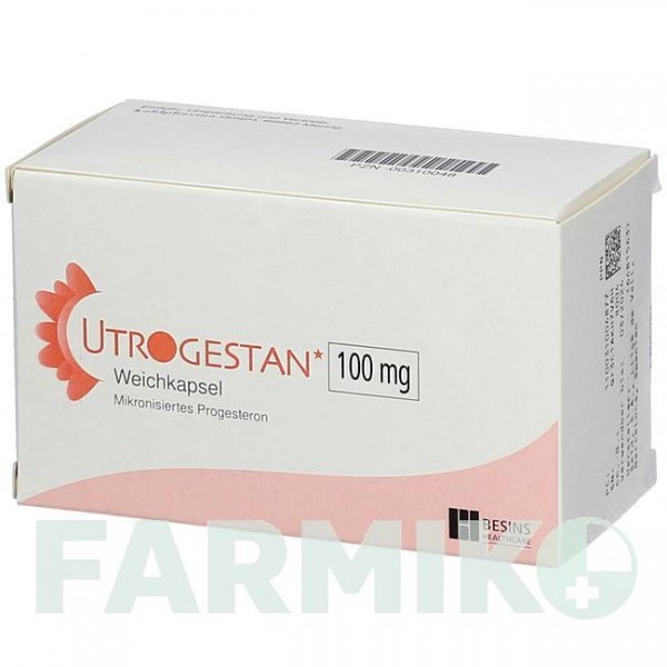 УТРОГЕСТАН (UTROGESTAN) 100 мг капсулы 90 шт - Прогестерон KOHLPHARMA