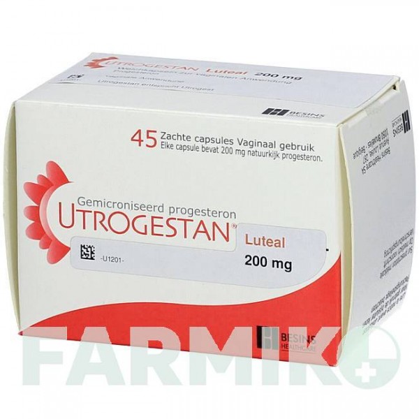 УТРОГЕСТАН (UTROGESTAN) 200 мг капсулы 45 шт - Прогестерон KOHLPHARMA