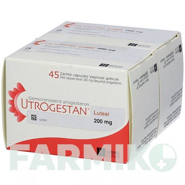 УТРОГЕСТАН (UTROGESTAN) 200 мг капсули 90 шт - Прогестерон KOHLPHARMA