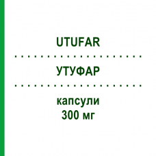 УТУФАР (UTUFAR) 300 мг капсулы 56 шт - Прегабалин GENETIC