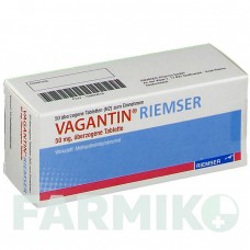 ВАГАНТИН РИМСЕР (VAGANTIN RIEMSER) 50 мг таблетки 50 шт - Метантелиний ESTEVE PHARMACEUTICALS