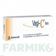 ВАГИ (VAGI) таблетки 6 шт - Аскорбиновая кислота ALMIRALL