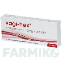 ВАГІ ХЕКС (VAGI HEX) 10 мг таблетки 12 шт - Активні речовини DROSSAPHARM