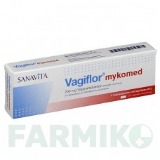 ВАГІФЛОР (VAGIFLOR) 200 мг таблетки 3 шт - Клотримазол SANAVITA PHARMACEUTICALS