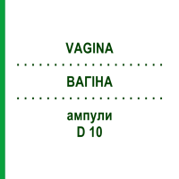 ВАГІНА (VAGINA) D 10 ампули 10x1 мл - Гомеопатія WALA HEILMITTEL