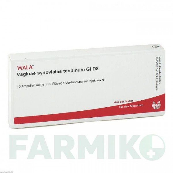 ВАГИНЕ (VAGINAE) D 8 ампулы 10x1 мл - Гомеопатия WALA HEILMITTEL