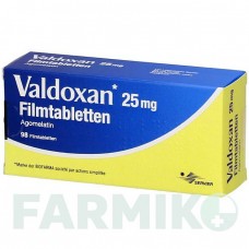 ВАЛЬДОКСАН (VALDOXAN) 25 мг таблетки 98 шт - Агомелатин EMRA-MED