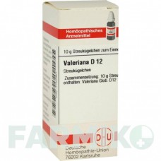 ВАЛЕРИАНА (VALERIANA) D 12 глобули 10 г - Гомеопатия DHU