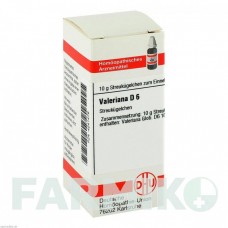 ВАЛЕРИАНА (VALERIANA) D 6 глобули 10 г - Гомеопатия DHU