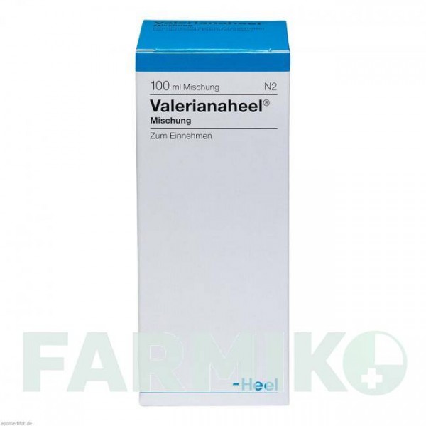 ВАЛЕРИАНА ХЕЛЬ (VALERIANA HEEL) капли 100 мл - Гомеопатия BIOLOGISCHE HEILMITTEL HEEL