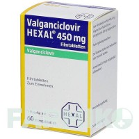 ВАЛЬГАНЦИКЛОВИР (VALGANCICLOVIR) 450 мг таблетки 60 шт - Валганцикловир BB FARMA