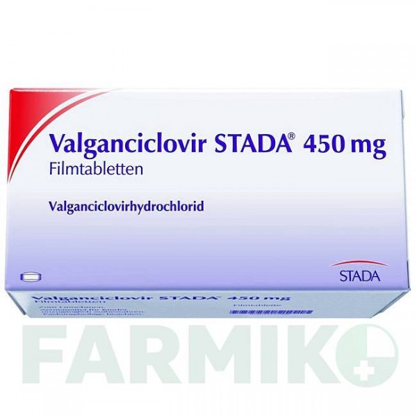 ВАЛЬГАНЦИКЛОВІР (VALGANCICLOVIR) 450 мг таблетки 10 шт - Валганцикловір STADAPHARM