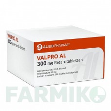 ВАЛЬПРО (VALPRO) 300 мг таблетки 200 шт - Вальпроєва кислота ALIUD PHARMA