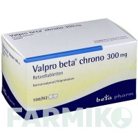 ВАЛЬПРО (VALPRO) 300 мг таблетки 100 шт - Вальпроєва кислота BETAPHARM