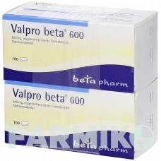 ВАЛЬПРО (VALPRO) 600 таблетки 200 шт - Вальпроєва кислота BETAPHARM