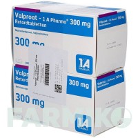 ВАЛЬПРОАТ (VALPROAT) 300 мг таблетки 200 шт - Вальпроєва кислота 1 A PHARMA