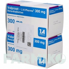 ВАЛЬПРОАТ (VALPROAT) 300 мг таблетки 200 шт - Вальпроєва кислота 1 A PHARMA