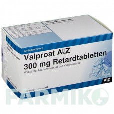 ВАЛЬПРОАТ (VALPROAT) 300 мг таблетки 100 шт - Вальпроєва кислота ABZ PHARMA