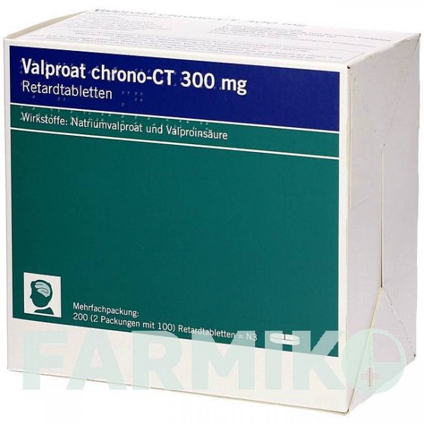 ВАЛЬПРОАТ (VALPROAT) 300 мг таблетки 200 шт - Вальпроевая кислота ABZ PHARMA