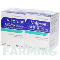 ВАЛЬПРОАТ (VALPROAT) 300 мг таблетки 200 шт - Вальпроєва кислота ARISTO PHARMA