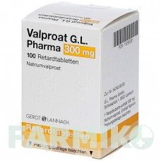 ВАЛЬПРОАТ (VALPROAT) 300 мг таблетки 100 шт - Вальпроєва кислота BIOMO PHARMA