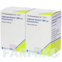 ВАЛЬПРОАТ (VALPROAT) 300 мг таблетки 200 шт - Вальпроєва кислота BIOMO PHARMA