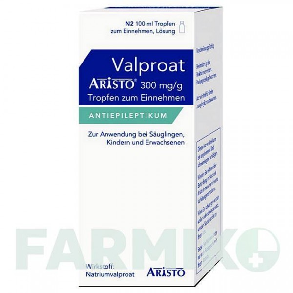 ВАЛЬПРОАТ (VALPROAT) 300 мг/г капли 100 мл - Вальпроевая кислота ARISTO PHARMA