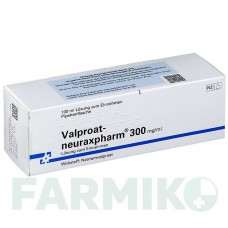 ВАЛЬПРОАТ (VALPROAT) 300 мг/мл раствор 100 мл - Вальпроевая кислота NEURAXPHARM