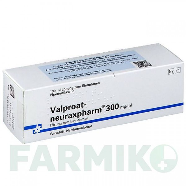 ВАЛЬПРОАТ (VALPROAT) 300 мг/мл раствор 100 мл - Вальпроевая кислота NEURAXPHARM