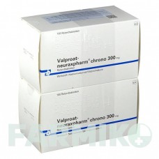 ВАЛЬПРОАТ (VALPROAT) 300 мг таблетки 50 шт - Вальпроєва кислота NEURAXPHARM