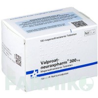 ВАЛЬПРОАТ (VALPROAT) 300 мг таблетки 100 шт - Вальпроевая кислота NEURAXPHARM