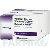 ВАЛЬПРОАТ (VALPROAT) 300 мг таблетки 100 шт - Вальпроєва кислота SANOFI