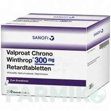 ВАЛЬПРОАТ (VALPROAT) 300 мг таблетки 200 шт - Вальпроєва кислота SANOFI