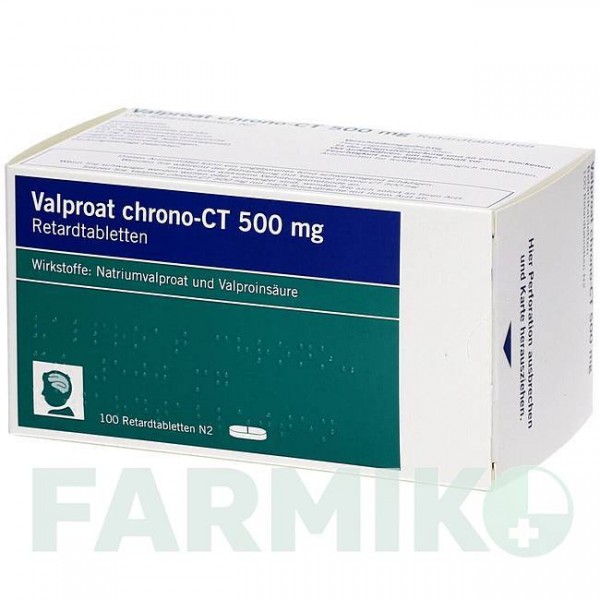 ВАЛЬПРОАТ (VALPROAT) 500 мг таблетки 100 шт - Вальпроевая кислота ABZ PHARMA