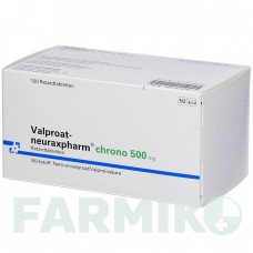 ВАЛЬПРОАТ (VALPROAT) 500 мг таблетки 100 шт - Вальпроевая кислота NEURAXPHARM