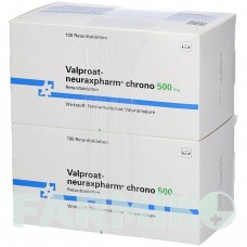ВАЛЬПРОАТ (VALPROAT) 500 мг таблетки 200 шт - Вальпроевая кислота NEURAXPHARM