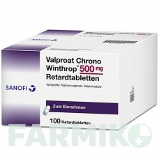 ВАЛЬПРОАТ (VALPROAT) 500 мг таблетки 100 шт - Вальпроевая кислота SANOFI