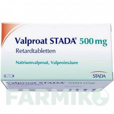 ВАЛЬПРОАТ (VALPROAT) 500 мг таблетки 50 шт - Вальпроевая кислота STADAPHARM