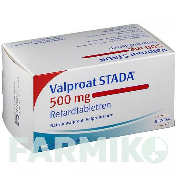 ВАЛЬПРОАТ (VALPROAT) 500 мг таблетки 100 шт - Вальпроевая кислота STADAPHARM