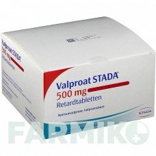 ВАЛЬПРОАТ (VALPROAT) 500 мг таблетки 200 шт - Вальпроевая кислота STADAPHARM