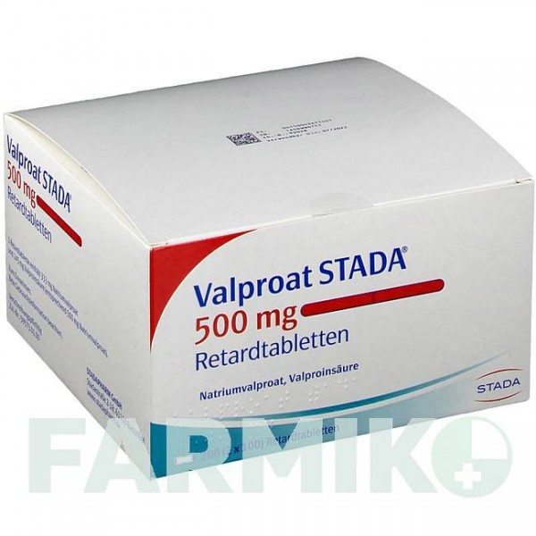 ВАЛЬПРОАТ (VALPROAT) 500 мг таблетки 200 шт - Вальпроевая кислота STADAPHARM