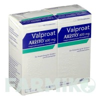 ВАЛЬПРОАТ (VALPROAT) 600 мг таблетки 50 шт - Вальпроєва кислота ARISTO PHARMA