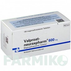 ВАЛЬПРОАТ (VALPROAT) 600 мг таблетки 100 шт - Вальпроєва кислота NEURAXPHARM
