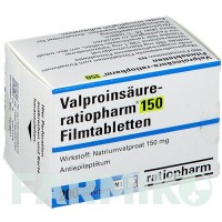 ВАЛЬПРОИНСАУР (VALPROINSAURE) 150 таблетки 200 шт - Вальпроевая кислота RATIOPHARM