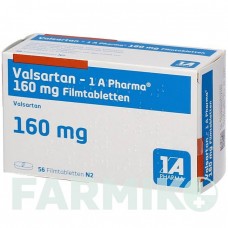 ВАЛСАРТАН (VALSARTAN) 160 мг таблетки 56 шт - Валсартан 1 A PHARMA