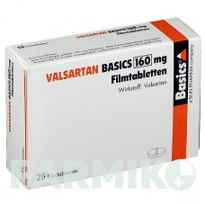 ВАЛСАРТАН (VALSARTAN) 160 мг таблетки 28 шт - Валсартан BASICS
