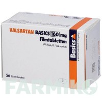 ВАЛСАРТАН (VALSARTAN) 160 мг таблетки 56 шт - Валсартан BASICS