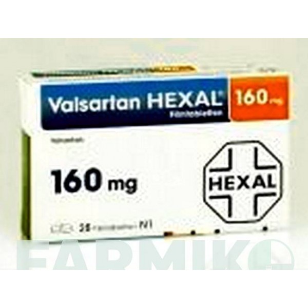 ВАЛСАРТАН (VALSARTAN) 160 мг таблетки 28 шт - Валсартан HEXAL