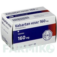ВАЛСАРТАН (VALSARTAN) 160 мг таблетки 98 шт - Валсартан HEXAL