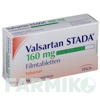ВАЛСАРТАН (VALSARTAN) 160 мг таблетки 56 шт - Валсартан STADAPHARM